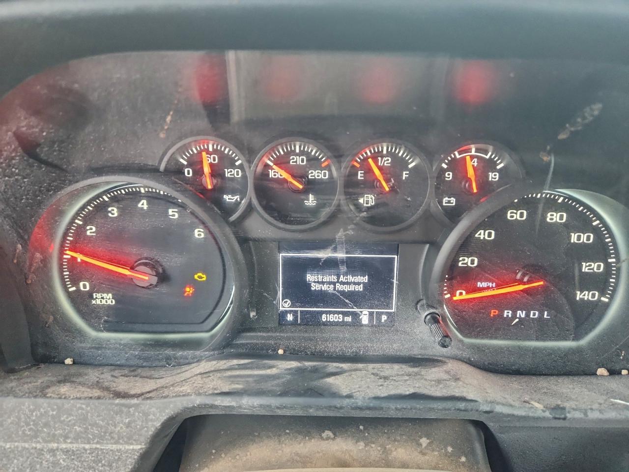 2024 GMC Sierra VIN 1GD38LE73RF134181 COPART salvage auction — Side, CA - CERT OF TITLE-SALVAGED, sold $10,800 on 2026-07-09 (photo 9)