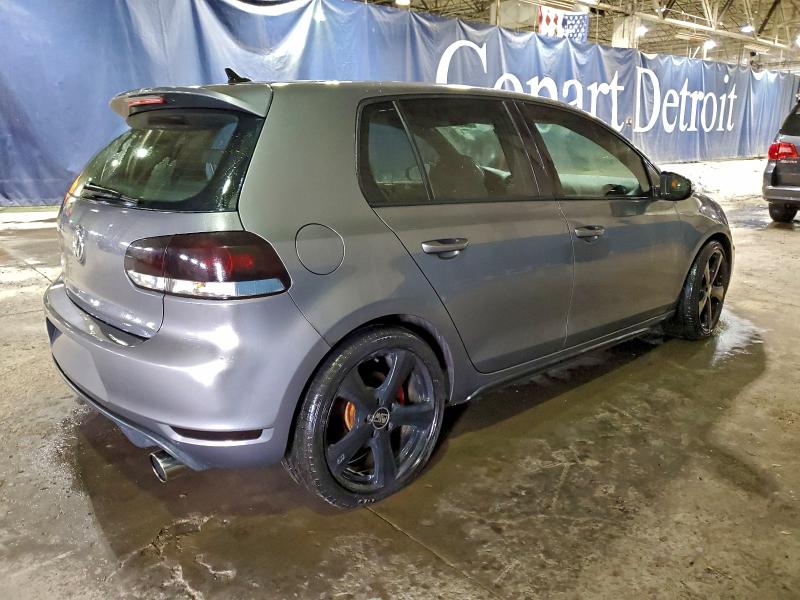2010 Volkswagen Gti VIN WVWHV7AJ6AW237451 COPART salvage auction — MINOR DENT/SCRATCHES, MI - CERTIFICATE OF TITLE, sold $1,600 on 2026-08-07 (photo 3)