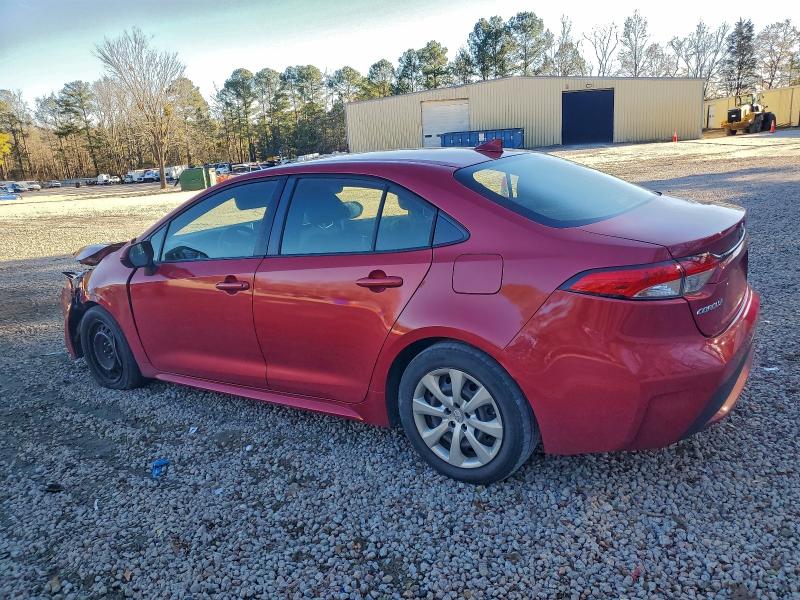 2020 Toyota Corolla VIN JTDEPRAE1LJ093187 COPART salvage auction — FRONT END, Nc - Salvage Certificate Of Title, sold $3,950 on 2026-07-31 (photo 2)