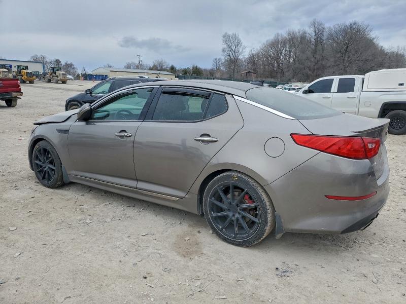 2014 Kia Optima VIN 5XXGR4A67EG347362 COPART salvage auction — FRONT END, Tn - Salvage Certificate, sold $475 on 2026-07-02 (photo 2)