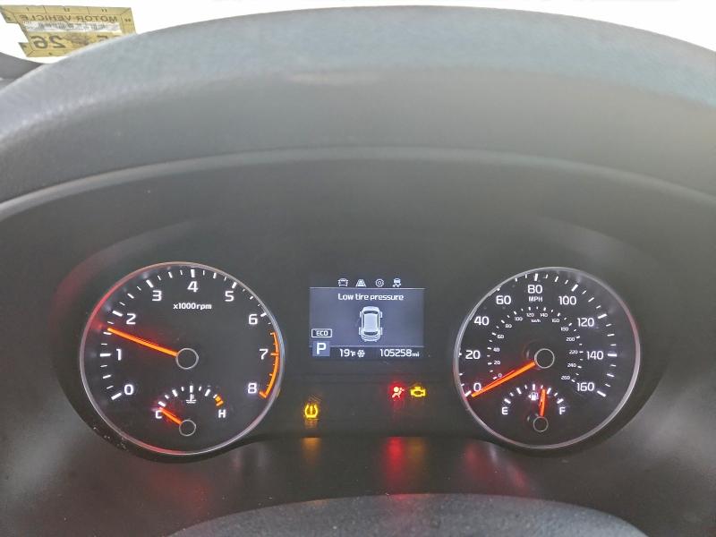 2020 Kia Sportage VIN KNDPMCAC0L7646602 COPART salvage auction — FRONT END, Me - Cert Of Title-Salvage Collisio, sold $3,000 on 2026-07-08 (photo 9)
