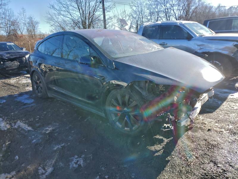 2024 Tesla Model x VIN 7SAXCBE60RF438677 COPART salvage auction — FRONT END, Nj - Cert Of Title-Salvage, sold $19,700 on 2026-07-09 (photo 4)