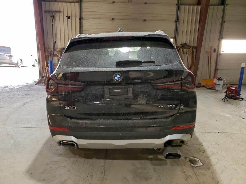 2023 BMW X3 VIN 5UX53DP01P9P18316 COPART salvage auction — FRONT END, Md - Cert Of Salvage > 75% Damage, sold $375 on 2026-07-10 (photo 6)