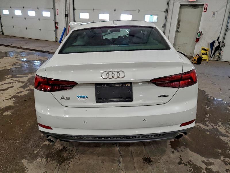 2019 Audi A5 VIN WAUTNAF5XKA015588 COPART salvage auction — FRONT END, Vt - Cert Of Title-Salvage Vehicle, sold $275 on 2026-07-13 (photo 6)