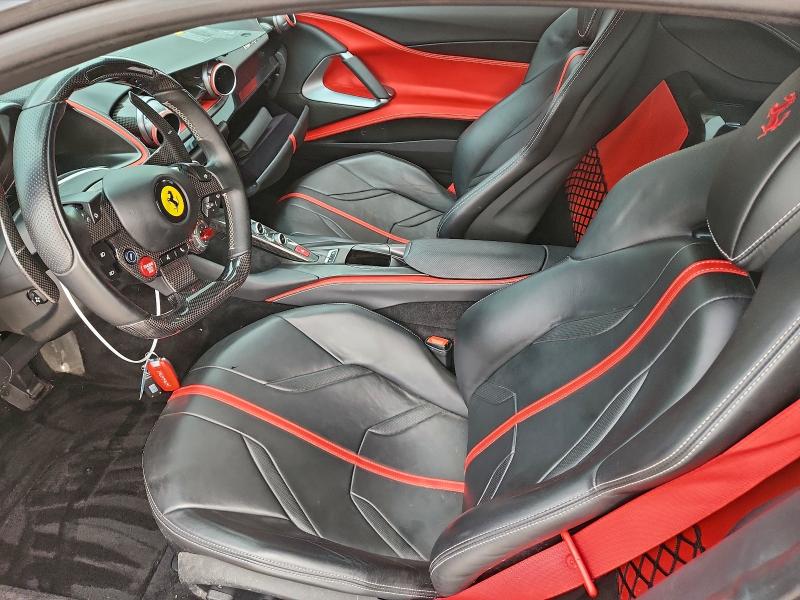 2018 Ferrari 812 superfast VIN ZFF83CLA6J0235697 COPART salvage auction — WATER/FLOOD, Fl - Cert Of Title-Slvg Rebld Flood, sold $169,000 on 2026-07-09 (photo 7)