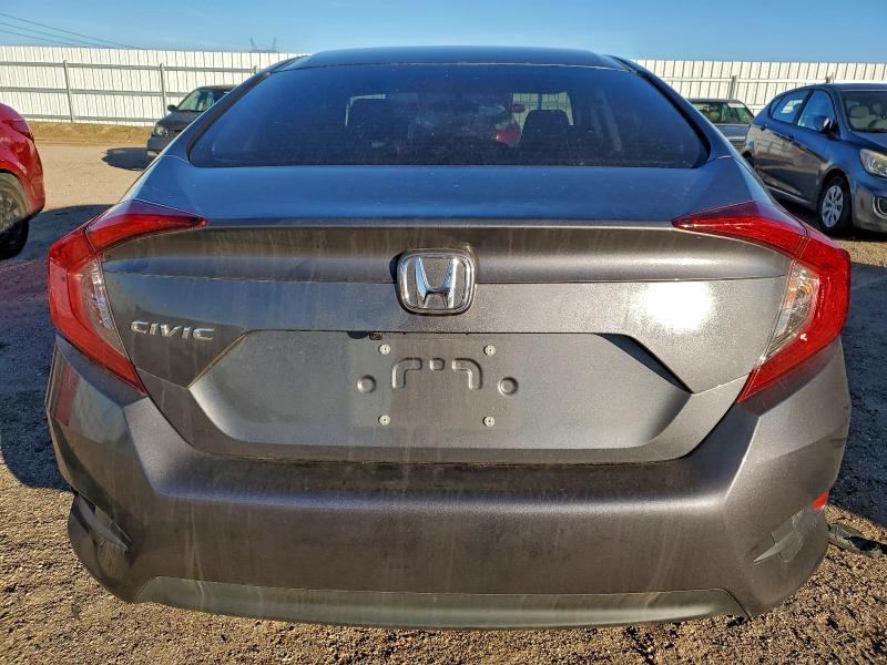 2018 Honda Civic VIN 2HGFC2F50JH605313 COPART salvage auction — FRONT END, Ca - Salvage Certificate, sold $3,000 on 2026-07-20 (photo 6)