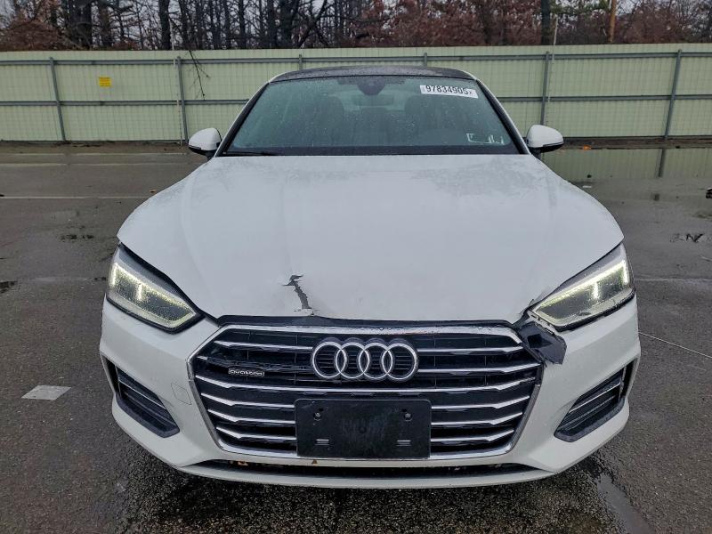 2019 Audi A5 VIN WAUANCF53KA094900 COPART salvage auction — FRONT END, Ny - Mv907A-Parts Only W/Lienholder, sold $125 on 2026-07-29 (photo 5)