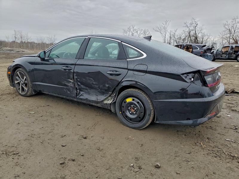 2021 Hyundai Sonata VIN 5NPEJ4J25MH112781 COPART salvage auction — SIDE, Md - Cert Of Salvage > 75% Damage, sold $2,550 on 2026-07-21 (photo 2)