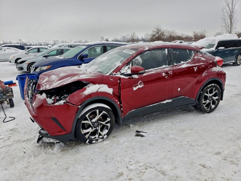 2018 Toyota C-hr VIN NMTKHMBXXJR059654 COPART salvage auction — FRONT END, Salvage Title, sold $1,850 on 2026-07-14 (photo 1)