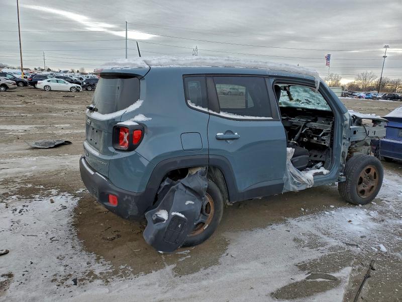 2018 Jeep Renegade VIN ZACCJBAB4JPJ57593 COPART salvage auction — FRONT END, Mi - Cert Of Title-Rebuilt Salvage, sold $350 on 2026-07-09 (photo 3)