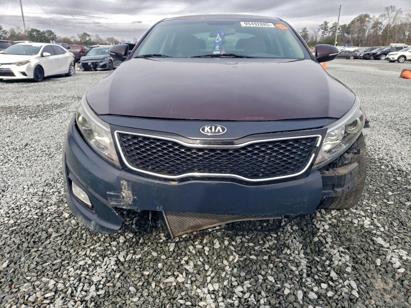 2015 Kia Optima VIN 5XXGM4A74FG449713 COPART salvage auction — FRONT END, Nc - Salvage Certificate Of Title, sold $250 on 2026-07-28 (photo 5)