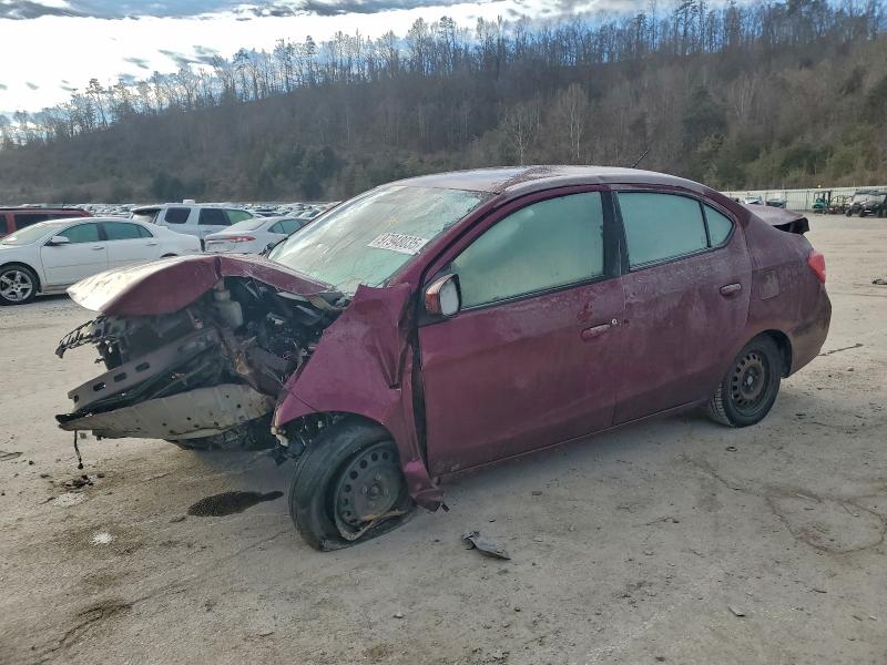 2017 Mitsubishi Mirage VIN ML32F3FJ8HH002510 COPART salvage auction — FRONT END, Wv - Salvage Certificate, sold $150 on 2026-07-16 (photo 1)