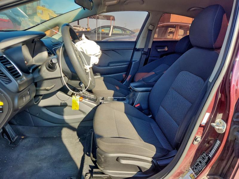 2018 Kia Forte VIN 3KPFK4A73JE236237 COPART salvage auction — FRONT END, Tx - Salvage Vehicle Title, sold $900 on 2026-07-02 (photo 7)