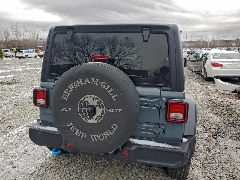 2024 Jeep Wrangler / VIN 1C4RJXN67RW144343 COPART salvage auction — FRONT END, Ma - Cert Of Title-Salvage, sold $7,500 on 2026-07-29 (photo 6)