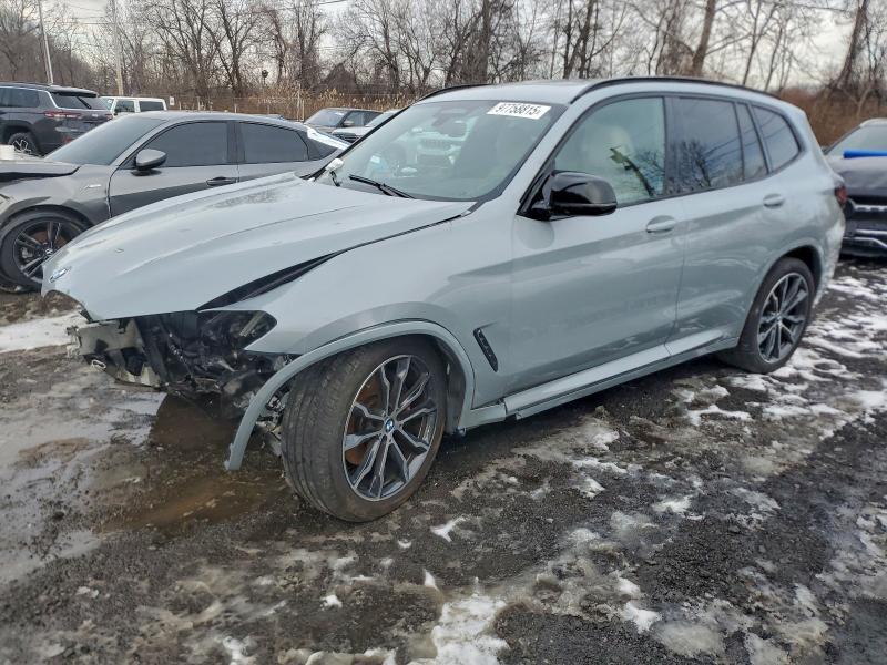 2022 BMW X3 VIN 5UX83DP02N9K07837 COPART salvage auction — FRONT END, Nj - Cert Of Title-Salvage, sold $12,800 on 2026-07-02 (photo 1)