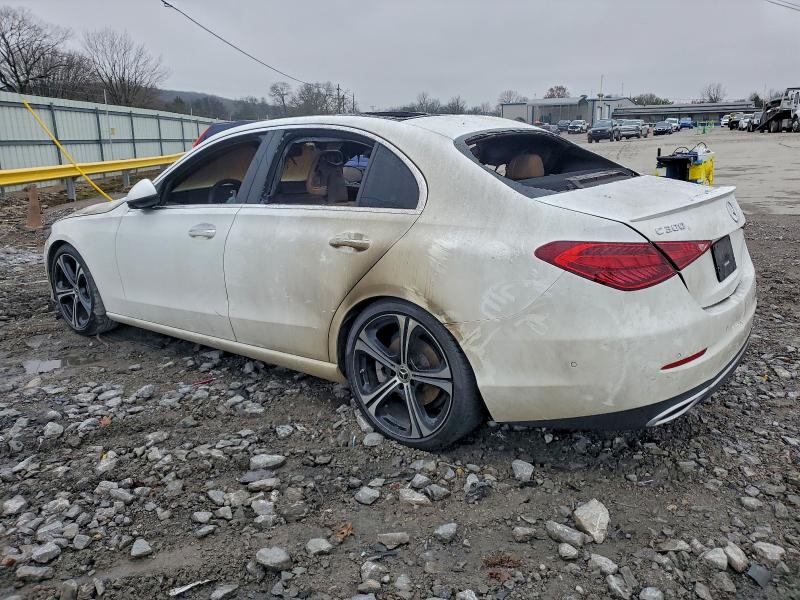 2023 Mercedes-benz C class VIN W1KAF4GBXPR097446 COPART salvage auction — INTERIOR BURN, TN - SALVAGE CERTIFICATE, sold $5,800 on 2026-07-08 (photo 2)