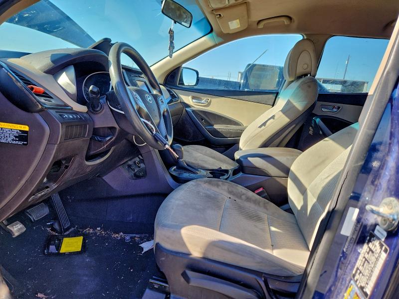 2018 Hyundai Santa fe VIN 5XYZT3LB8JG561975 COPART salvage auction — FRONT END, Tx - Salvage Vehicle Title, sold $1,550 on 2026-07-02 (photo 7)