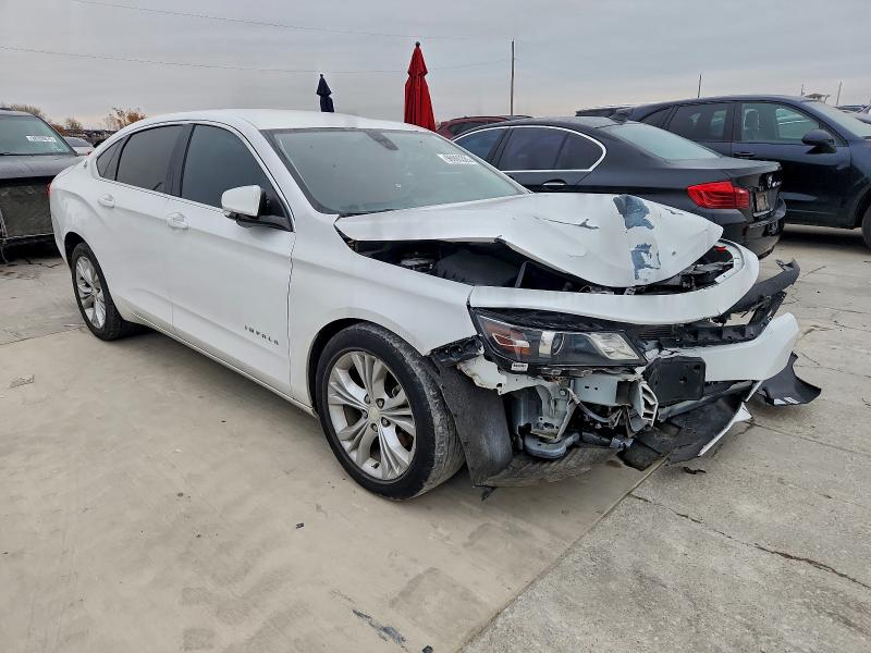 2015 Chevrolet Impala VIN 1G1125S34FU133955 COPART salvage auction — FRONT END, Tx - Salvage Vehicle Title, sold $850 on 2026-07-09 (photo 4)