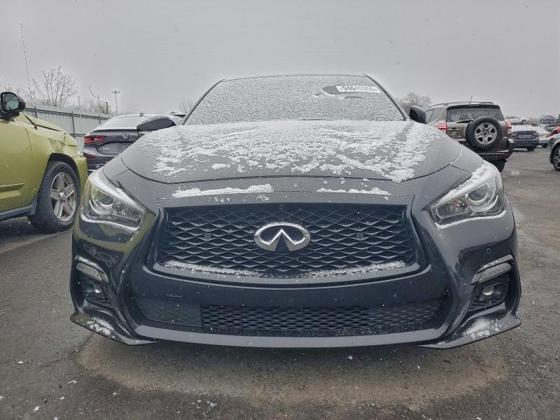 2021 Infiniti Q50 VIN JN1FV7DR5MM880255 COPART salvage auction — SIDE, NJ - CERT OF TITLE-SALVAGE, sold $7,225 on 2026-07-27 (photo 5)