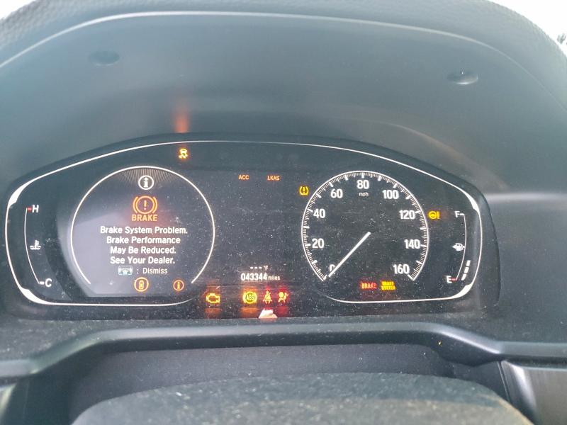 2019 Honda Accord VIN 1HGCV1F15KA078678 COPART salvage auction — VANDALISM, Ca - Salvage Certificate, sold $8,200 on 2026-07-02 (photo 9)