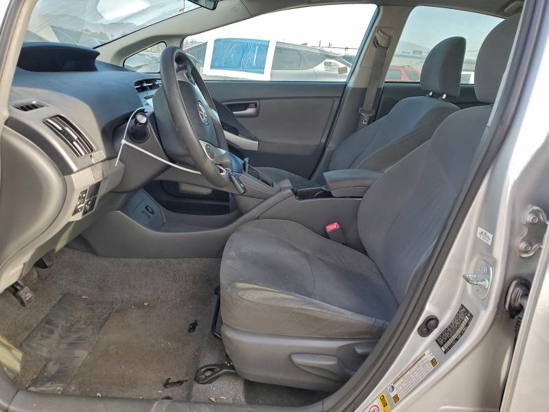 2010 Toyota Prius VIN JTDKN3DU6A0116071 COPART salvage auction — VANDALISM, Ca - Salvage Certificate, sold $850 on 2026-07-20 (photo 7)
