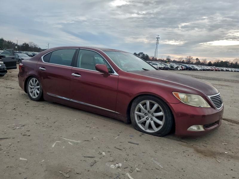 2007 Lexus Ls 460 VIN JTHGL46F675014506 COPART salvage auction — MECHANICAL, Va - Certificate Of Title, sold $925 on 2026-07-16 (photo 4)