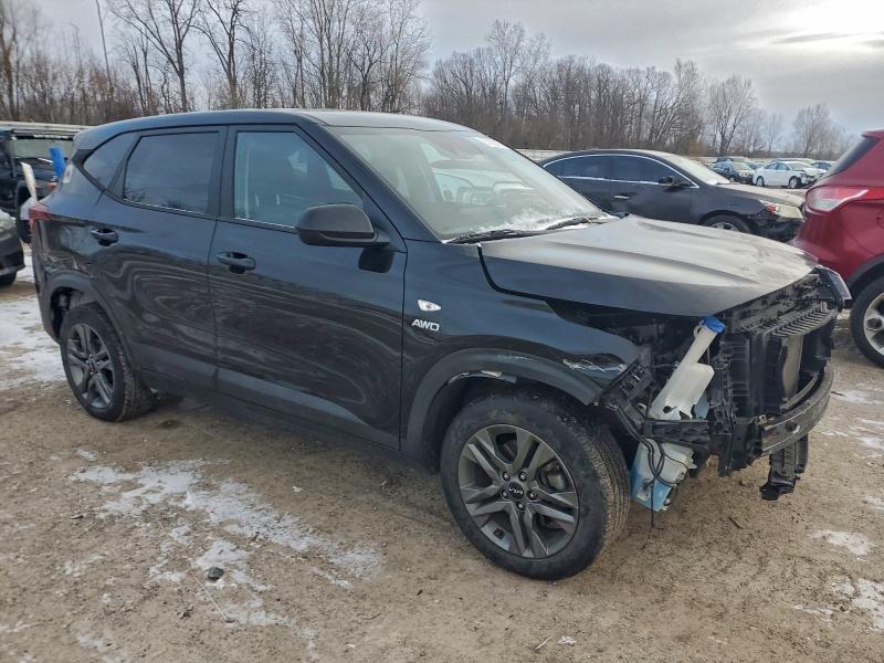 2023 Kia Seltos VIN KNDEPCAA7P7429325 COPART salvage auction — FRONT END, MI - CERT OF TITLE-SALVAGE FLOOD, sold $3,100 on 2026-07-15 (photo 4)