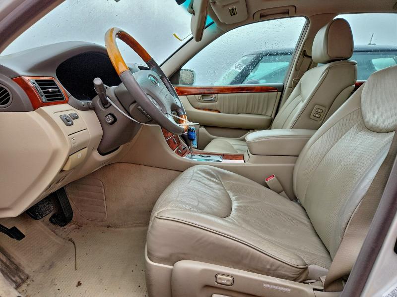 2003 Lexus Ls VIN JTHBN30F930117269 COPART salvage auction — FRONT END, Tn - Salvage Certificate, sold $1,050 on 2026-07-21 (photo 7)