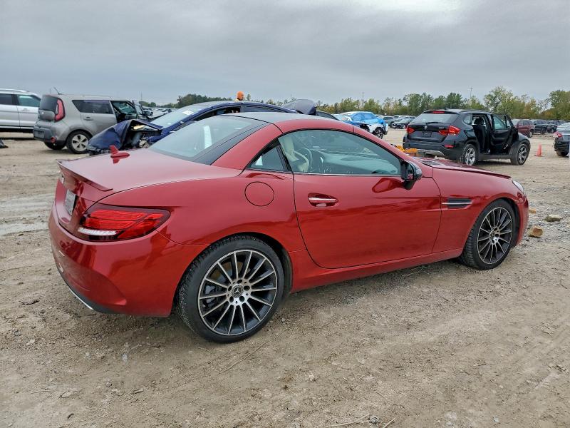 2018 Mercedes-Benz SLC-Class VIN WDDPK3JAXJF149781 COPART salvage auction — Front End, TX - SALVAGE VEHICLE TITLE, sold $8,300 on 2026-01-09 (photo 3)