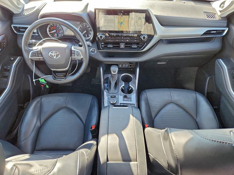 2022 Toyota Highlander VIN 5TDFZRBH5NS183455 COPART salvage auction — FRONT END, CO - PUBLIC - SALVAGE TITLE, sold $23,200 on 2026-07-13 (photo 8)