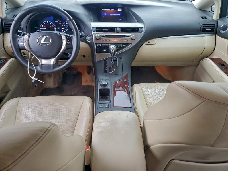 2015 Lexus Rx 350 VIN 2T2BK1BA3FC340624 COPART salvage auction — FRONT END, Wv - Salvage Certificate, sold $10,000 on 2026-07-24 (photo 8)