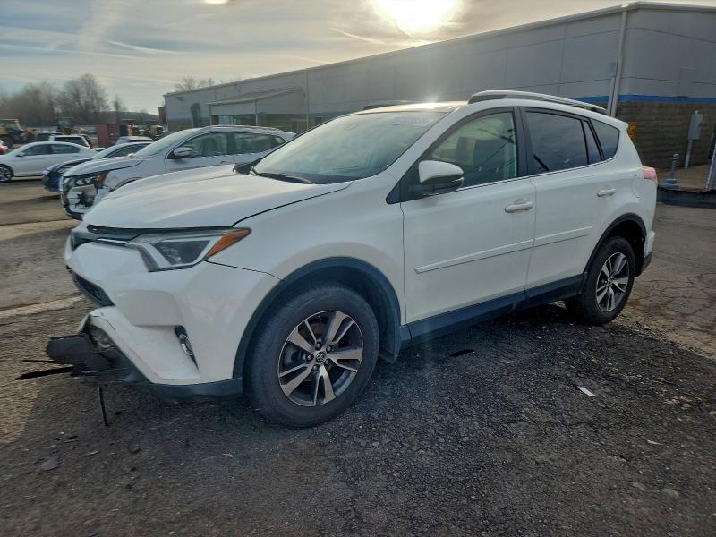 2018 Toyota Rav4 VIN JTMRFREV1JJ213713 COPART salvage auction — FRONT END, Ct - Cert Of Title-Salvage, sold $4,650 on 2026-07-14 (photo 1)