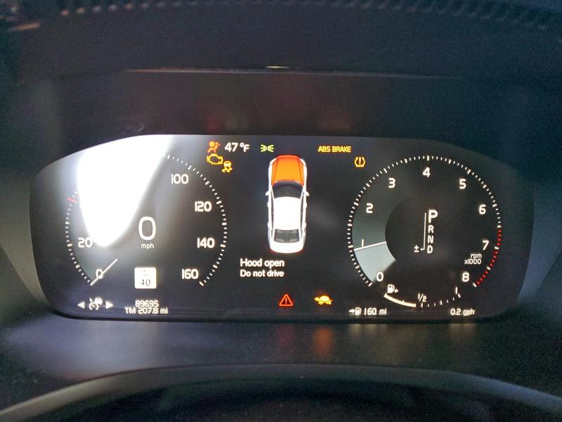 2019 Volvo S60 VIN 7JRA22TM6KG000458 COPART salvage auction — SIDE, Tn - Salvage Certificate, sold $4,700 on 2026-07-21 (photo 9)