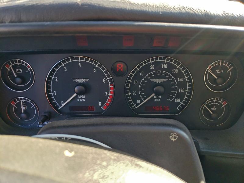 2002 Aston martin Db7 VIN SCFAB42392K402475 COPART salvage auction — WATER/FLOOD, Tn - Certificate Of Title, sold $10,700 on 2026-07-29 (photo 9)