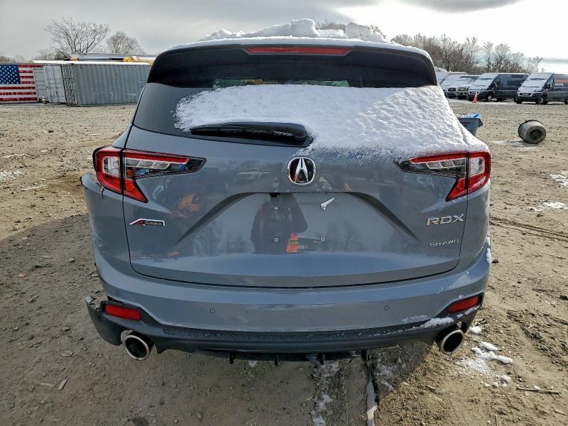 2025 Acura Rdx VIN 5J8TC2H69SL023725 COPART salvage auction — SIDE, Md - Cert Of Salvage > 75% Damage, sold $13,900 on 2026-07-02 (photo 6)