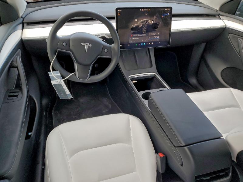 2024 Tesla Model y VIN 7SAYGDED8RF230355 COPART salvage auction — REAR END, Other, sold $7,000 on 2026-07-24 (photo 8)