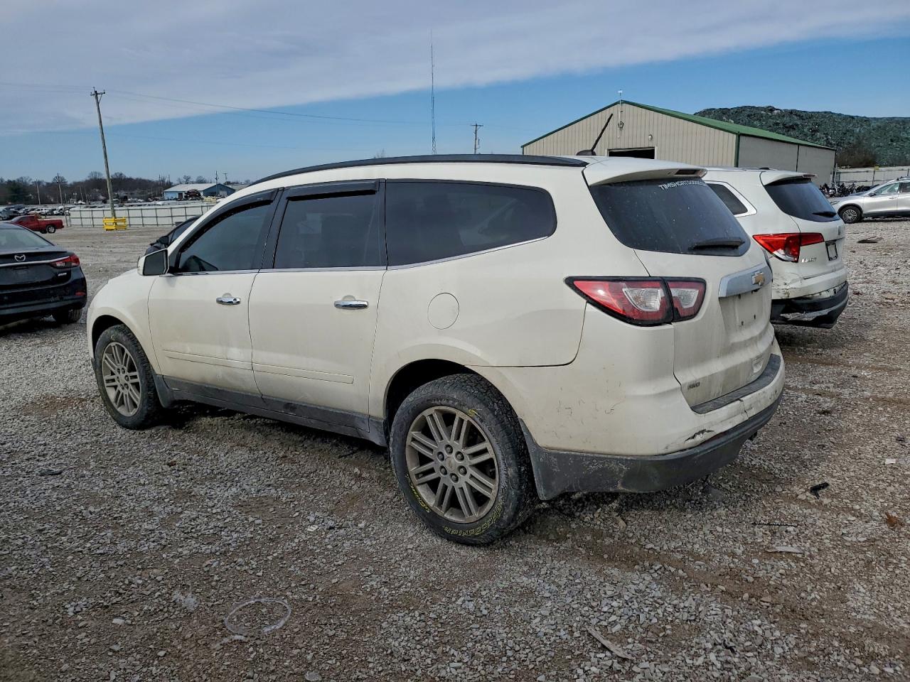 2015 Chevrolet Traverse VIN 1GNKVGKD9FJ177353 COPART salvage auction — Rear End, KY - CERT OF TITLE-SALVAGE, sold $625 on 2026-07-01 (photo 2)