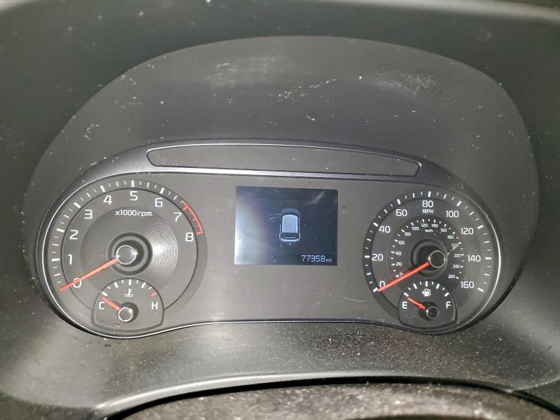 2021 Kia Soul VIN KNDJ23AU2M7771946 COPART salvage auction — FRONT END, Wy - Cert Of Title-Salvage, sold $1,400 on 2026-07-22 (photo 9)