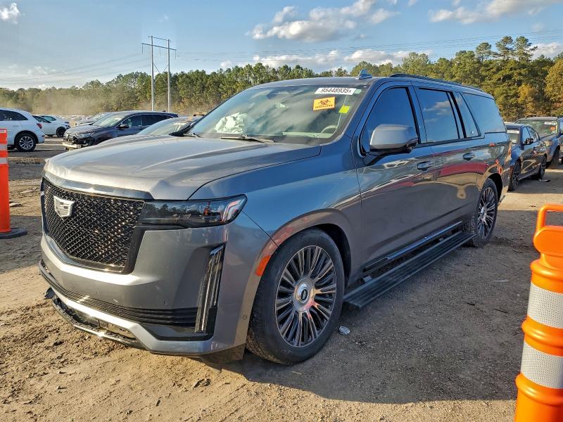 2022 Cadillac Escalade esv VIN 1GYS3RKL1NR135111 COPART salvage auction — FRONT END, LA - CERT OF TITLE-SALVAGE, sold $25,000 on 2026-07-17 (photo 1)