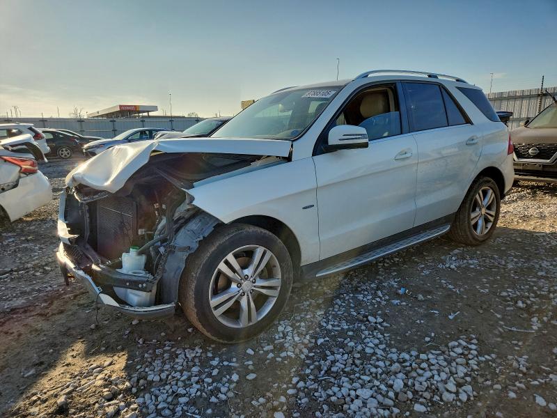 2012 Mercedes-benz Ml-class VIN 4JGDA5HB8CA026826 COPART salvage auction — FRONT END, Il - Salvage Certificate, sold $2,300 on 2026-07-20 (photo 1)