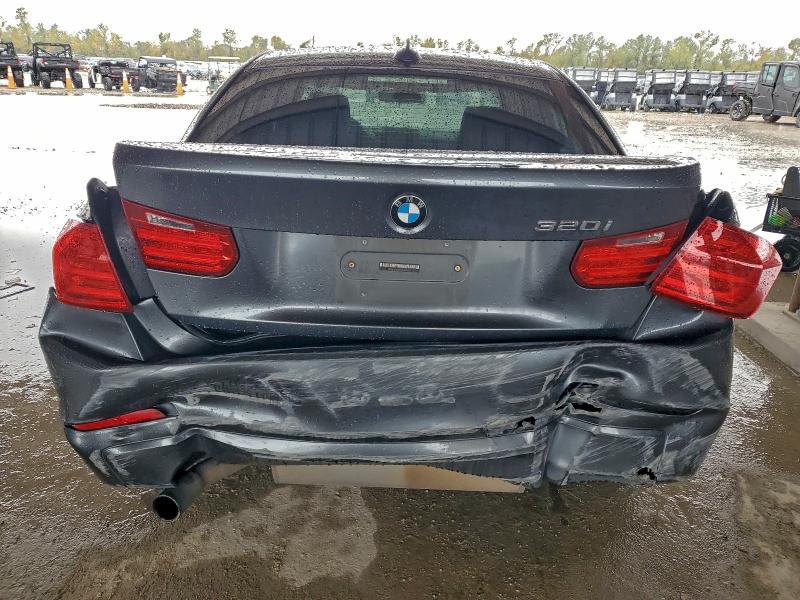2015 BMW 3 series VIN WBA3B1G59FNT64229 COPART salvage auction — REAR END, Tx - Salvage Vehicle Title, sold $675 on 2026-07-31 (photo 6)