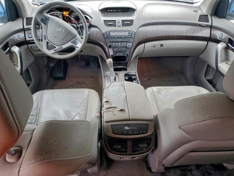 2010 Acura Mdx VIN 2HNYD2H20AH527200 COPART salvage auction — REAR END, Oh - Certificate Of Title, sold $650 on 2026-07-09 (photo 8)