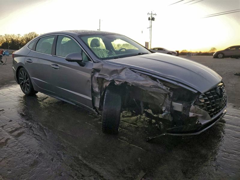 2020 Hyundai Sonata VIN 5NPEH4J27LH010800 COPART salvage auction — FRONT END, Tn - Salvage Certificate, sold $2,350 on 2026-07-27 (photo 4)