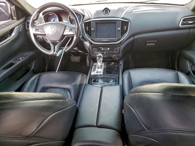 2016 Maserati Ghibli VIN ZAM57RTA6G1173547 COPART salvage auction — MECHANICAL, Ny - Mv-907A Salvage Certificate, sold $4,750 on 2026-07-17 (photo 8)