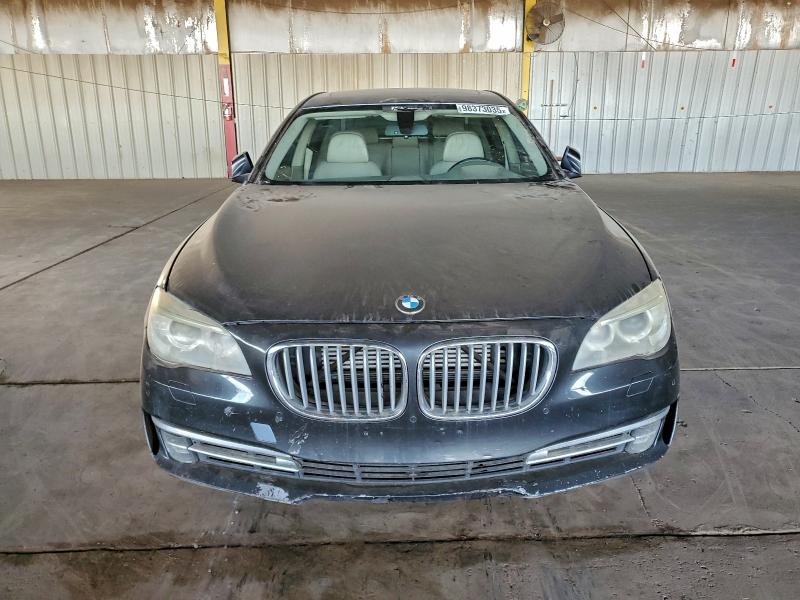 2013 BMW 7 series VIN WBAYF8C59DD140065 COPART salvage auction — REAR END, Az - Certificate Of Title, sold $1,550 on 2026-07-27 (photo 5)