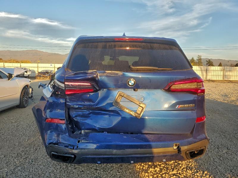 2021 BMW X5 VIN 5UXJU4C08M9H38899 COPART salvage auction — REAR END, Ca - Salvage Certificate, sold $100 on 2026-07-02 (photo 6)