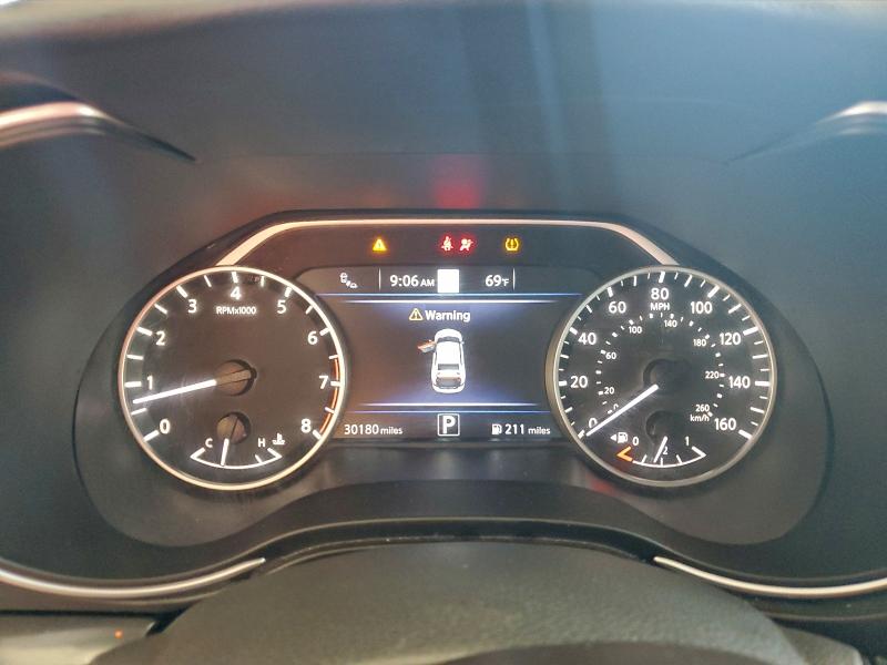 2021 Nissan Maxima VIN 1N4AA6EV9MC511287 COPART salvage auction — MINOR DENT/SCRATCHES, Salvage Title, sold $11,600 on 2026-07-22 (photo 9)