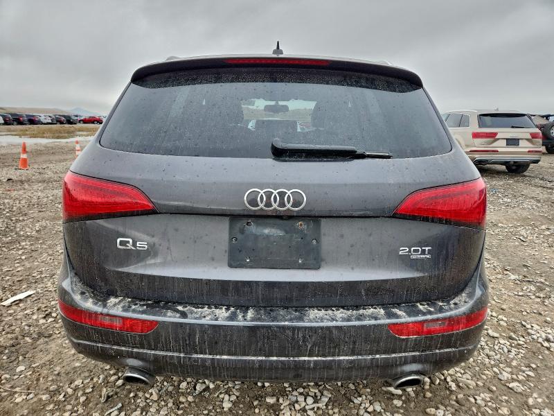 2014 Audi Q5 VIN WA1LFAFP9EA100194 COPART salvage auction — FRONT END, Ut - Certificate Of Title, sold $500 on 2026-07-10 (photo 6)