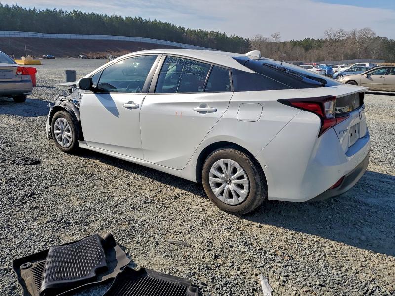 2022 Toyota Prius VIN JTDKAMFUXN3172727 COPART salvage auction — FRONT END, Nc - Salvage Certificate Of Title, sold $4,700 on 2026-07-02 (photo 2)