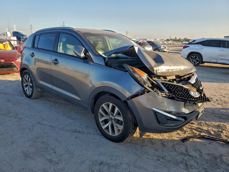 2015 Kia Sportage VIN KNDPB3AC4F7793421 COPART salvage auction — FRONT END, TX - SALVAGE VEHICLE TITLE, sold $1,650 on 2026-07-02 (photo 4)